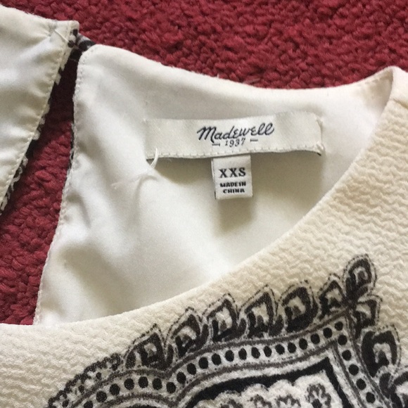 Madewell Estate Paisley Drop-Waist Dress - Picture 3 of 8